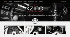 Desktop Screenshot of kzino.be